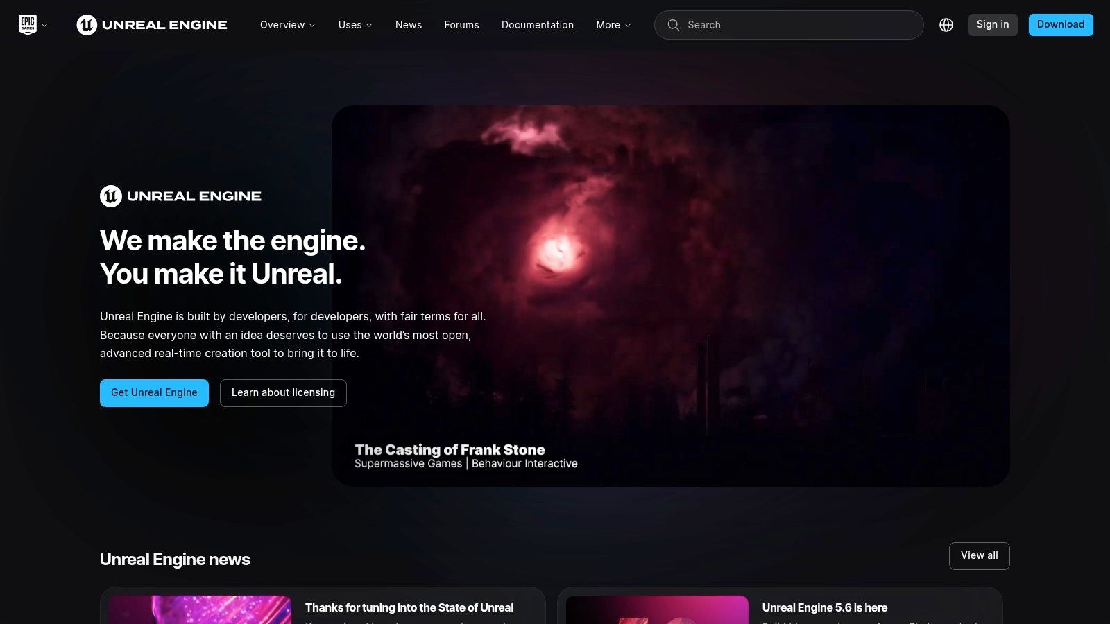 Unreal Engine (Epic Games)