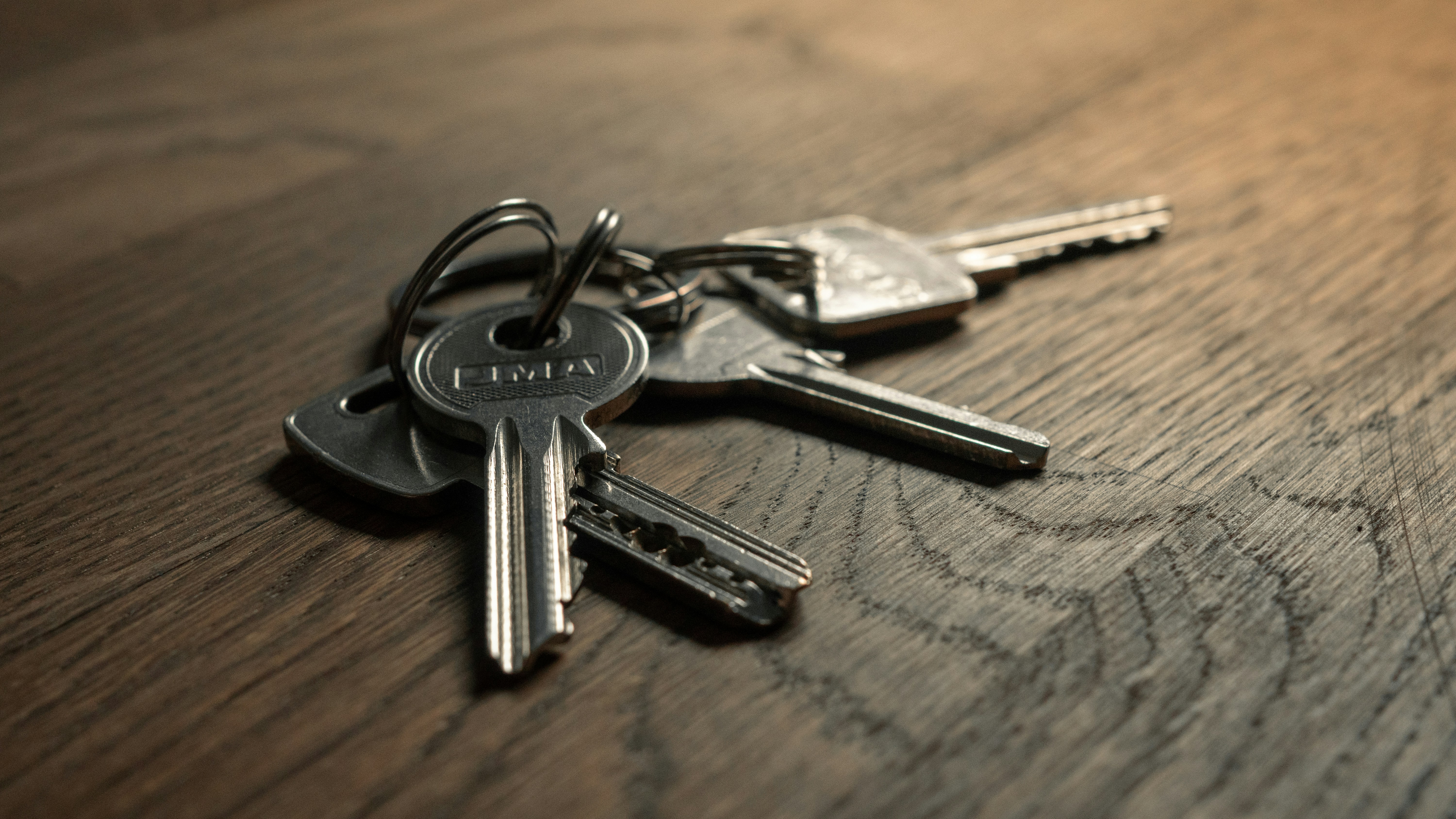 Keys on the couter, safely with St Andrews Property Co