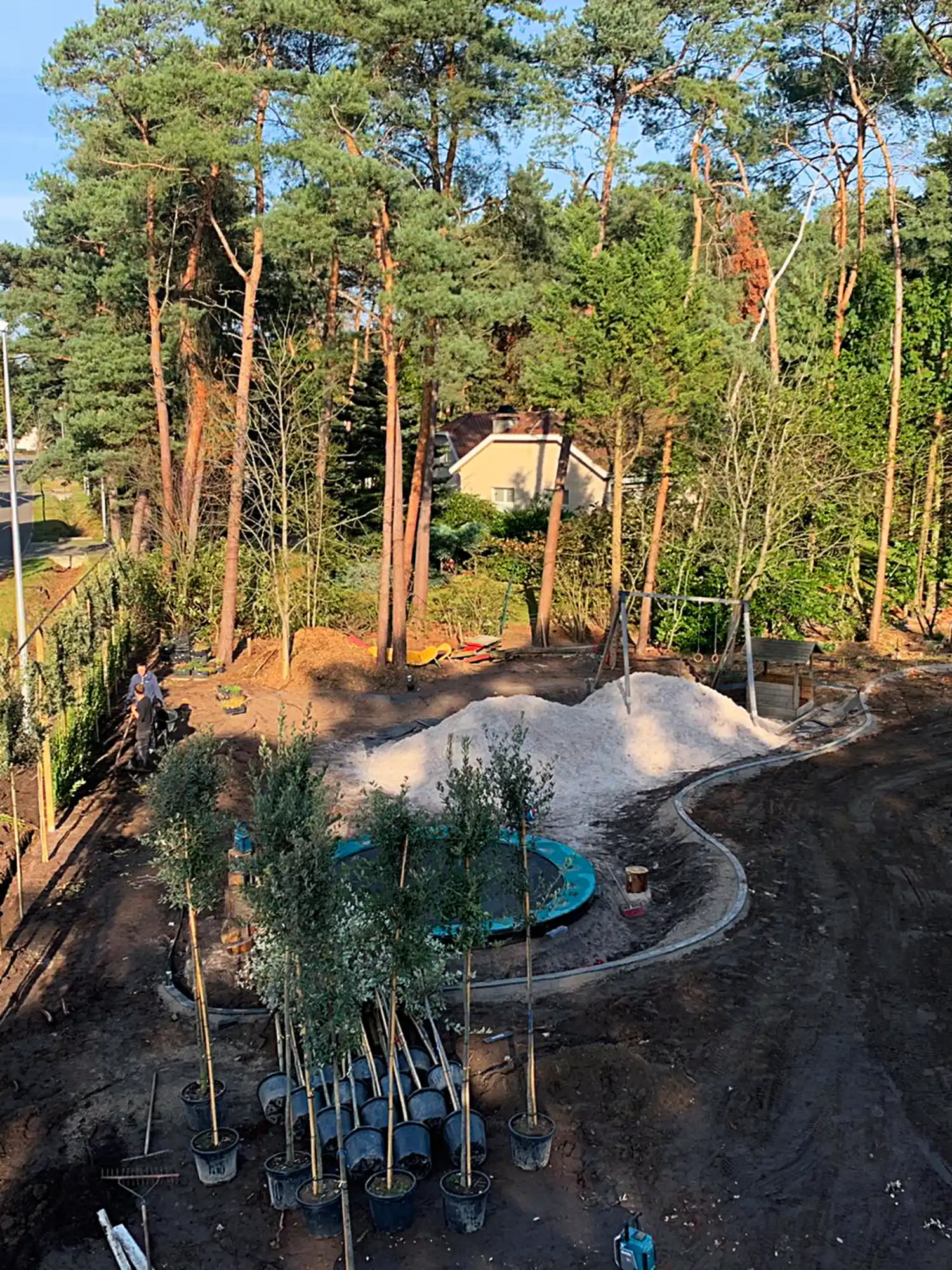 Aanleg luxe tuinen Pelt