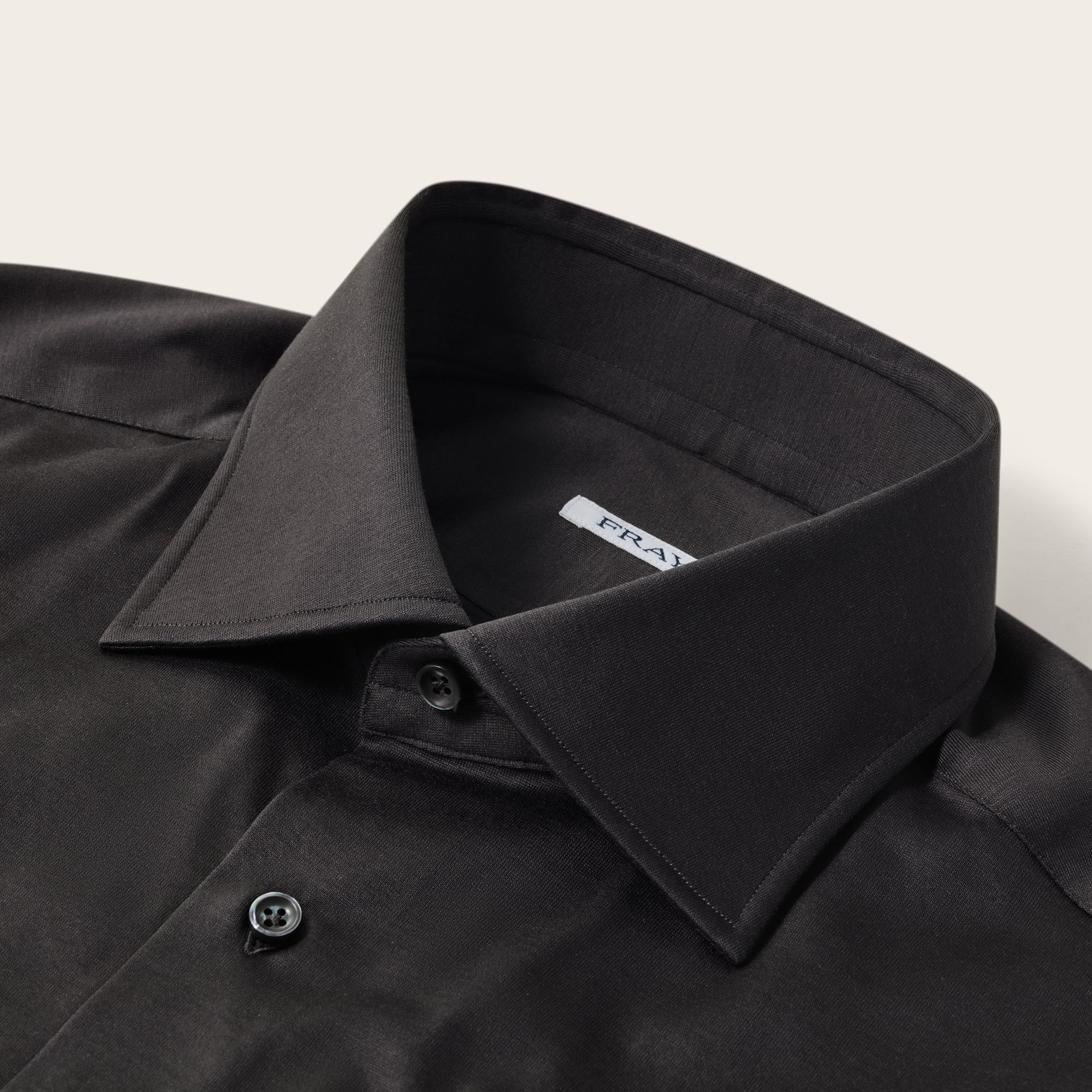 Fray Gabriel Cotton Satin Shirt - Mandelli UK