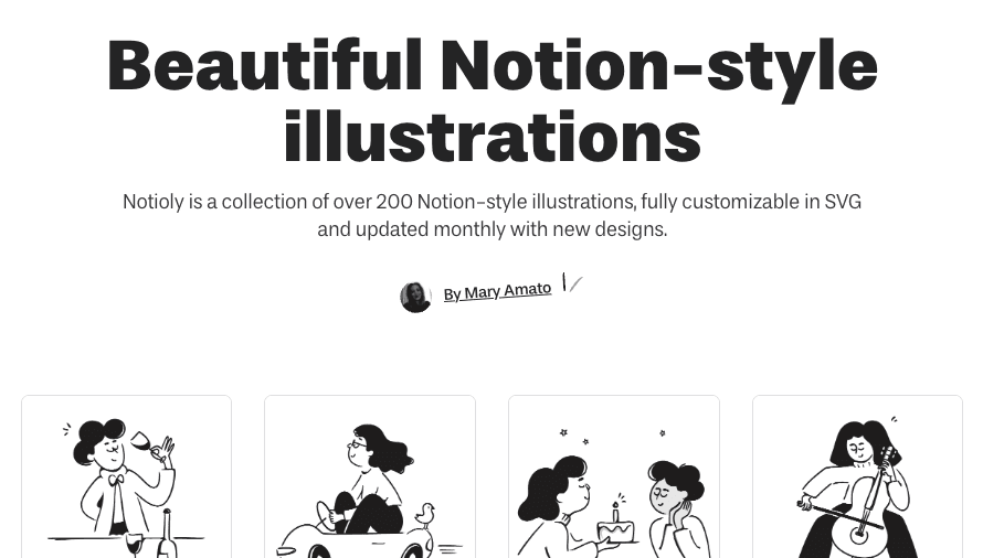 Notion Illustrations