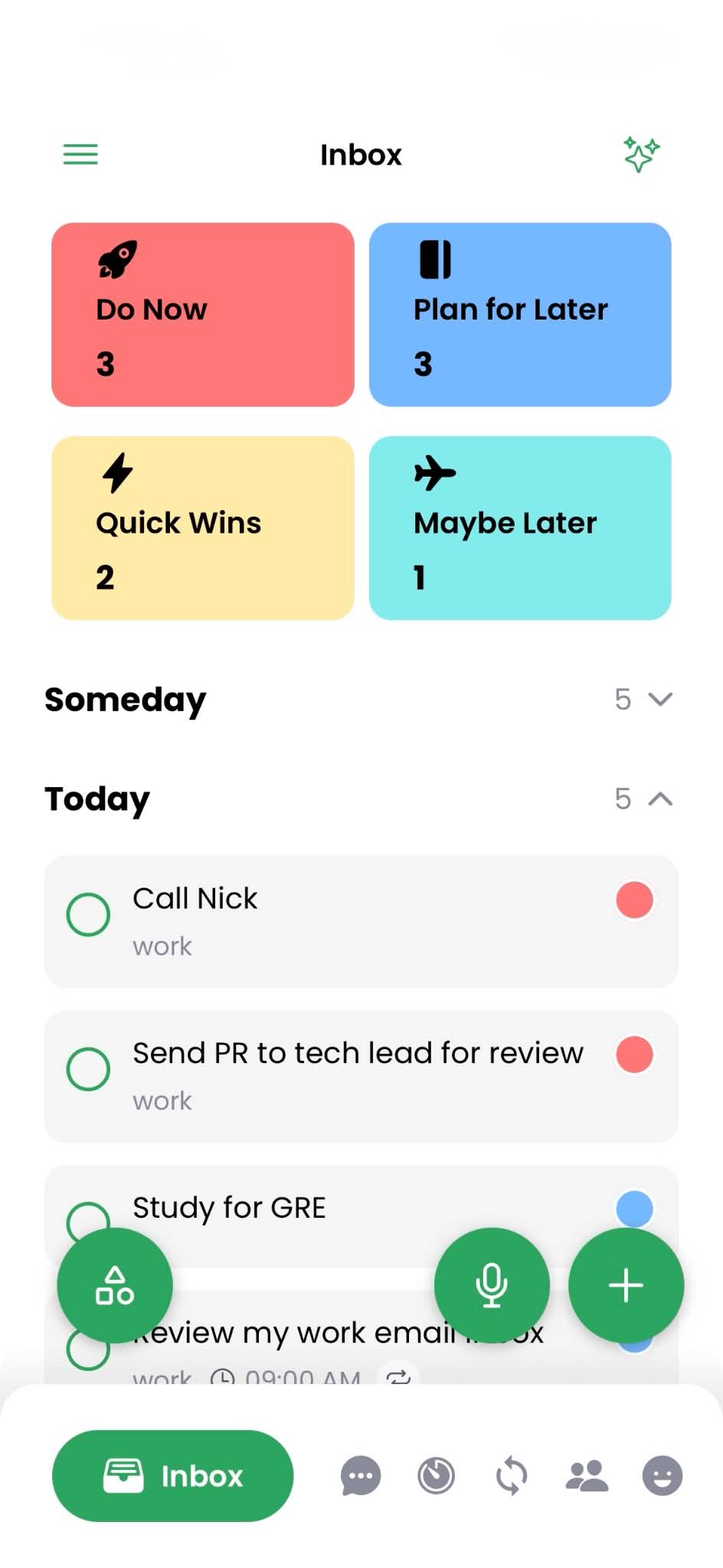 Mobile UI