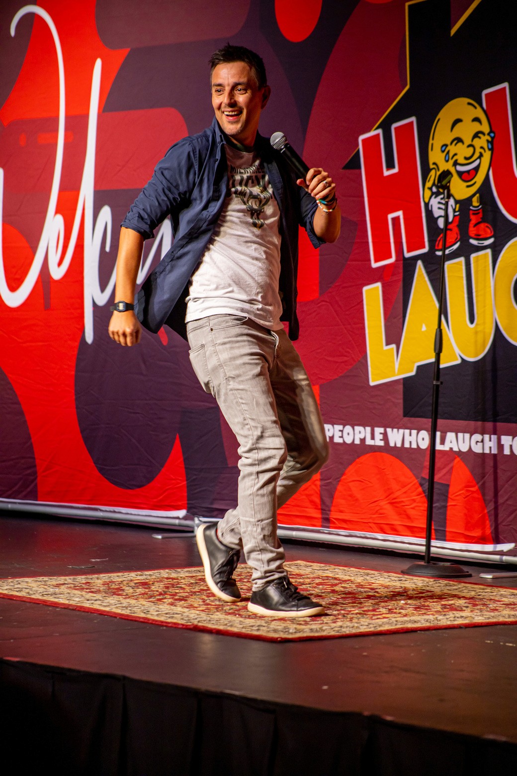 Joe Latham Filling The Room With Laughter