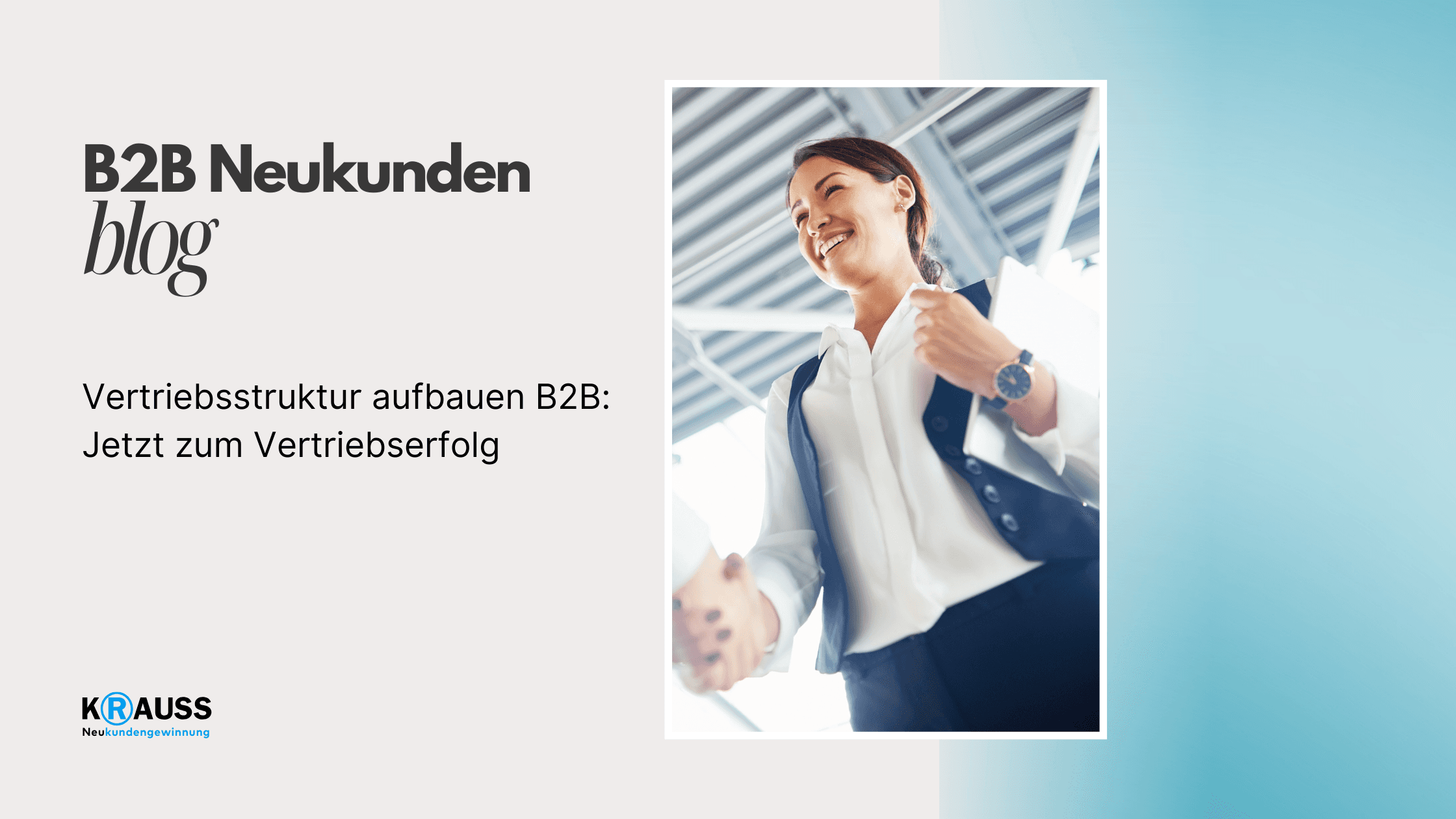 Vertriebsstruktur aufbauen B2B