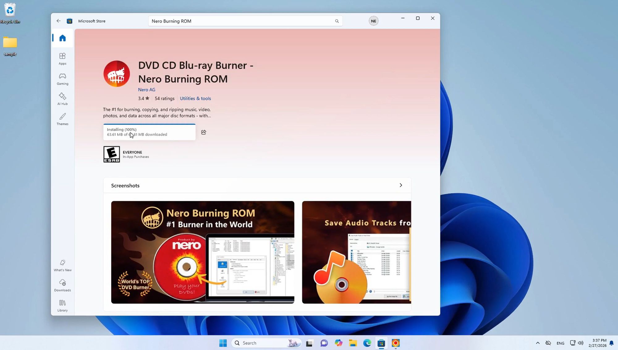 Nero Burning ROM Installation