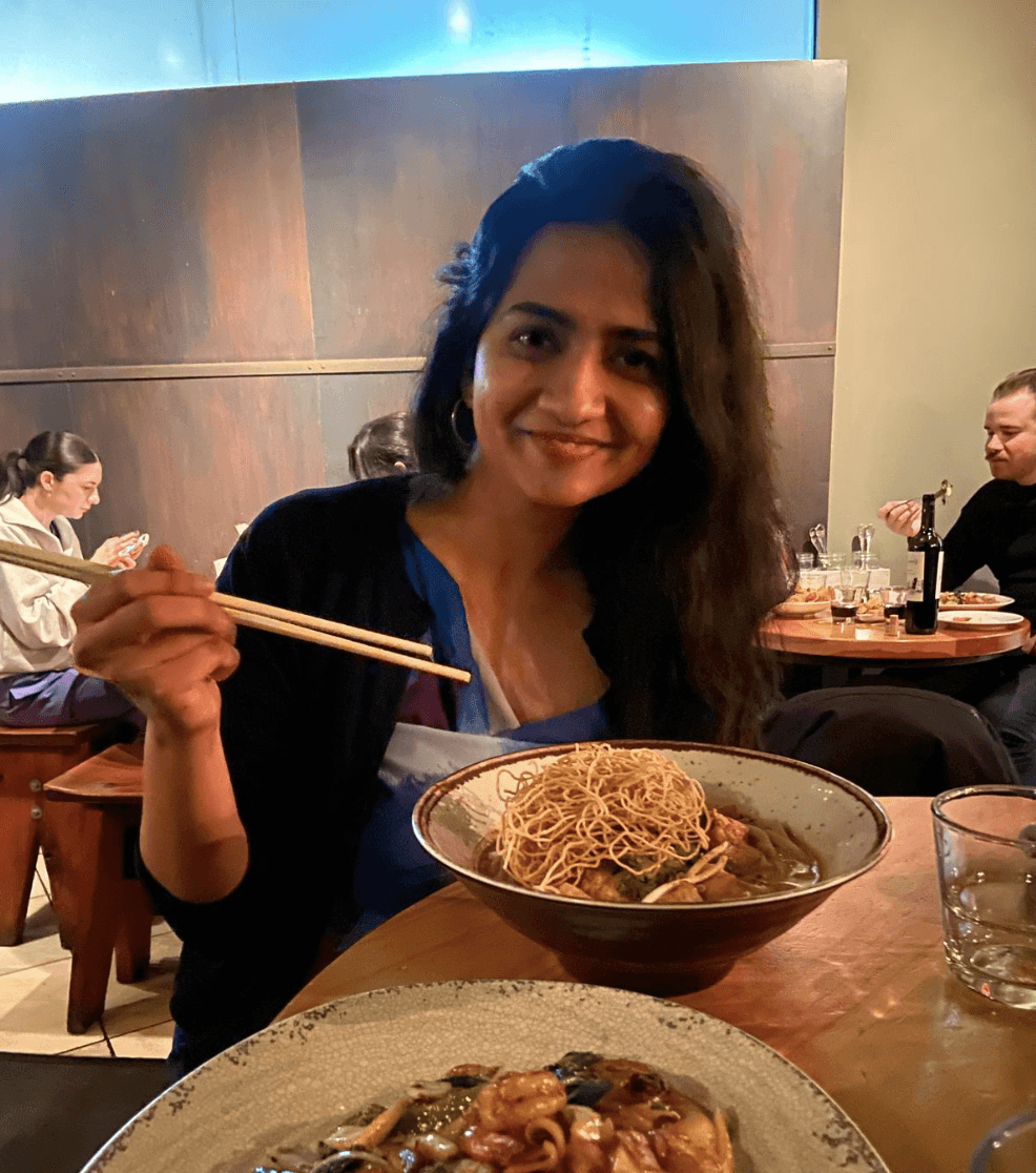 a person wearing a baseball cap