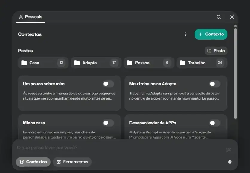 Adapta One - Contexto