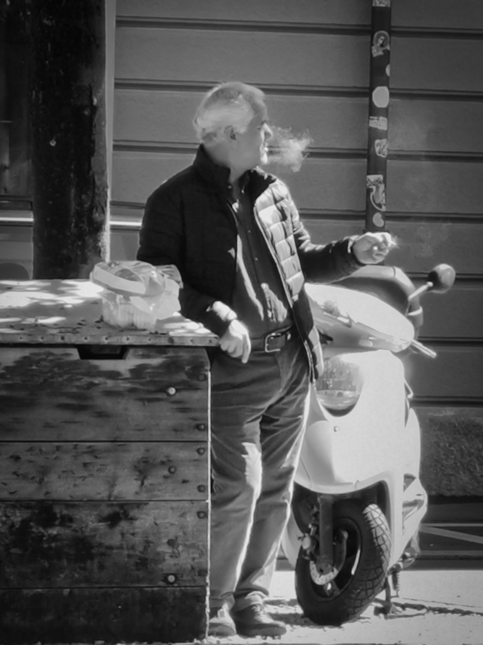 Furchterregendes Portrait an der Luzerner Fasnacht