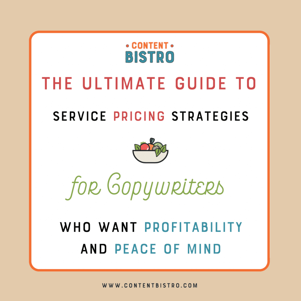 Service Pricing Strategies for Copywriters