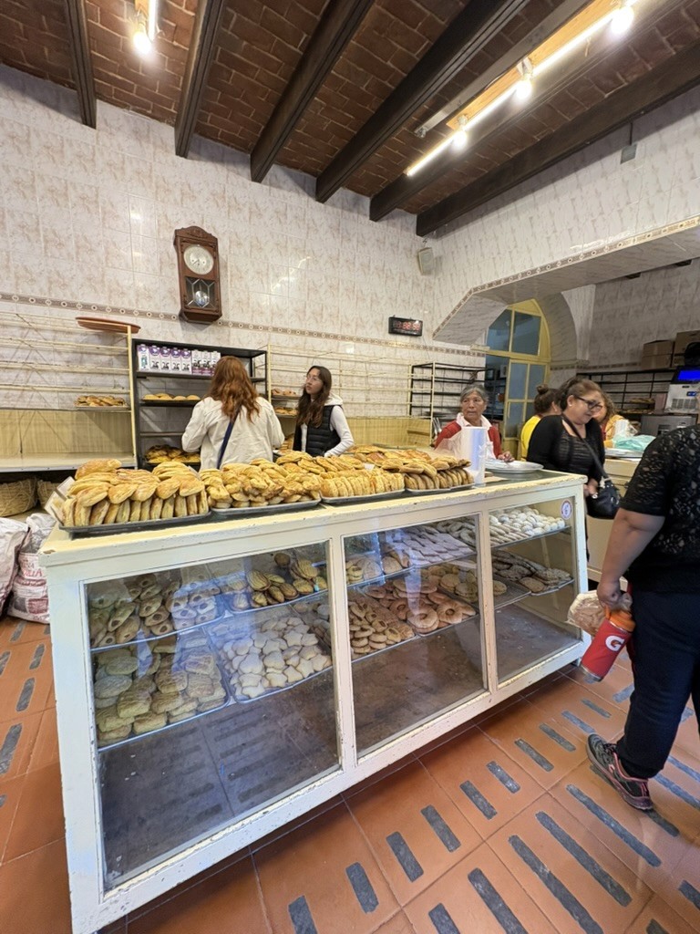 Fresh bread at a San Miguel bakery