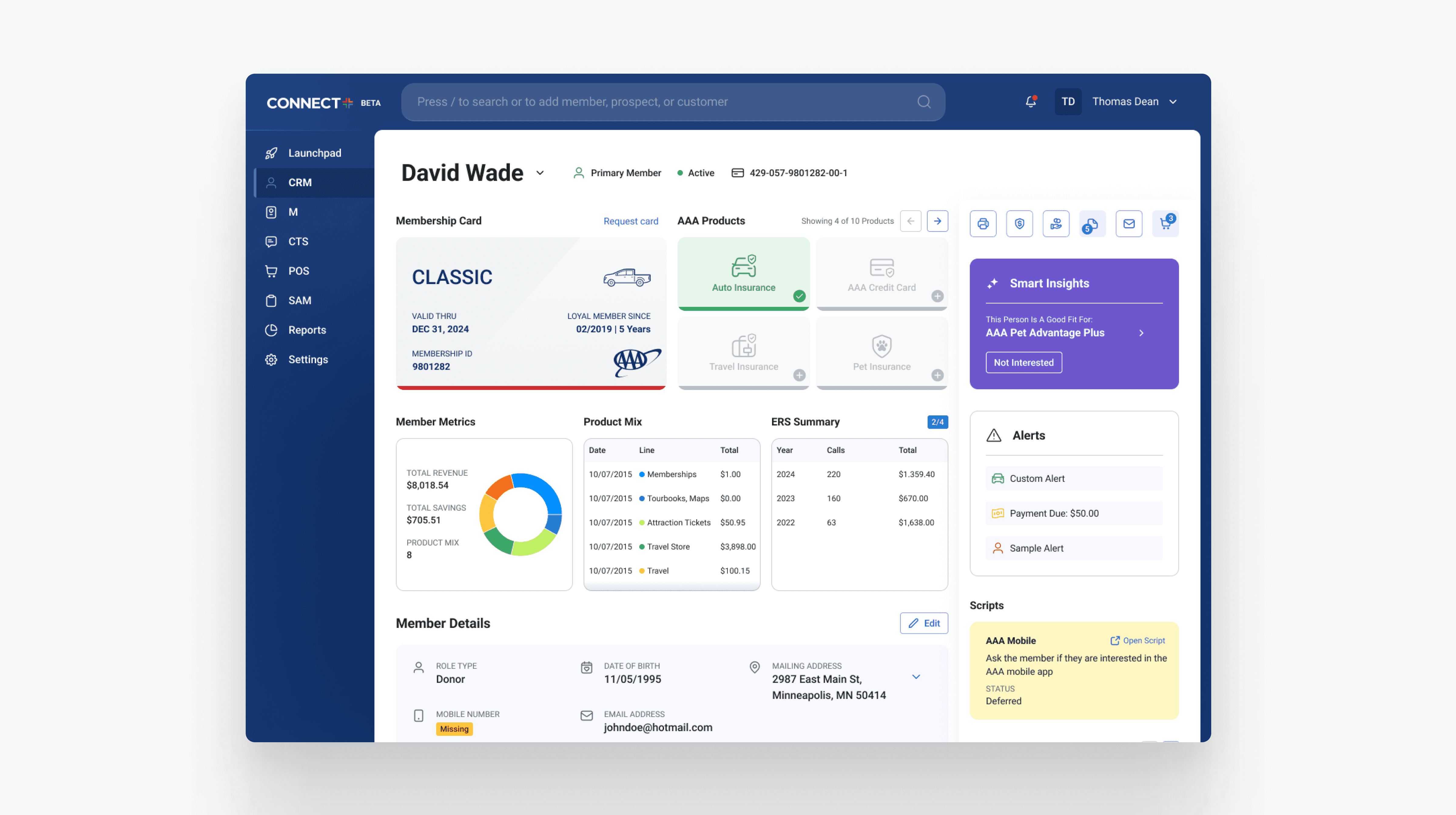 Laptop showing Bloomy UI