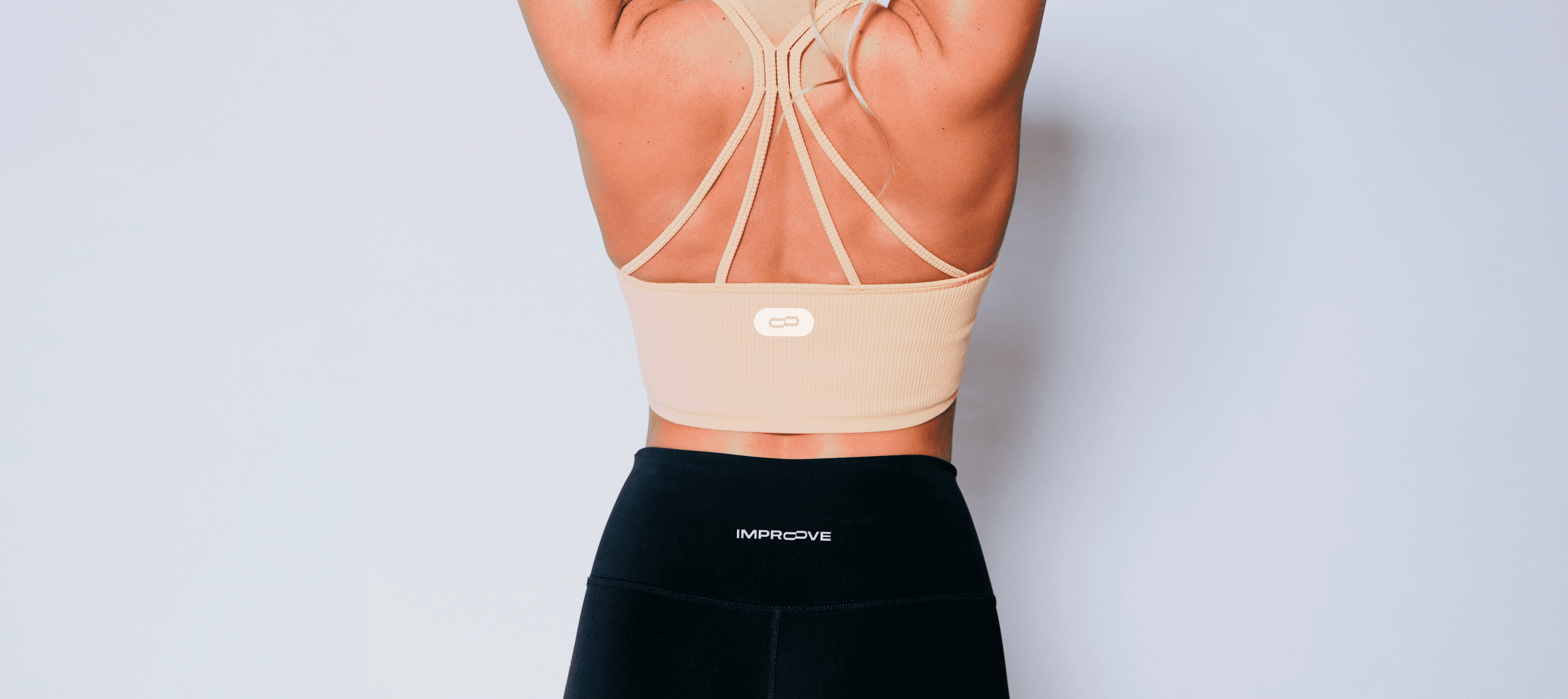 Improove identity designed to stay recognizable on performance clothing