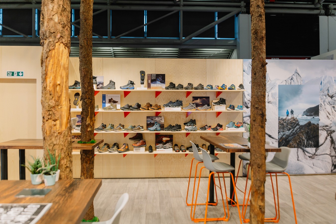 Merrell tradeshow stand design