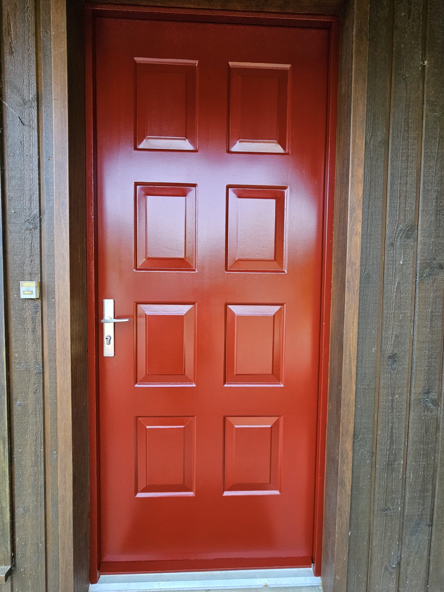 Porte d'entrée rénovée à Cesson-Sévigné