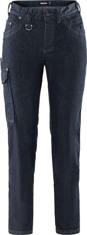 Operatiekleding dames — FRISTADS Servicebroek denimstretch dames 2506 DCS