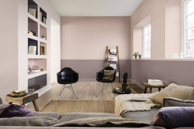 kleur woonkamer heartwood taupe