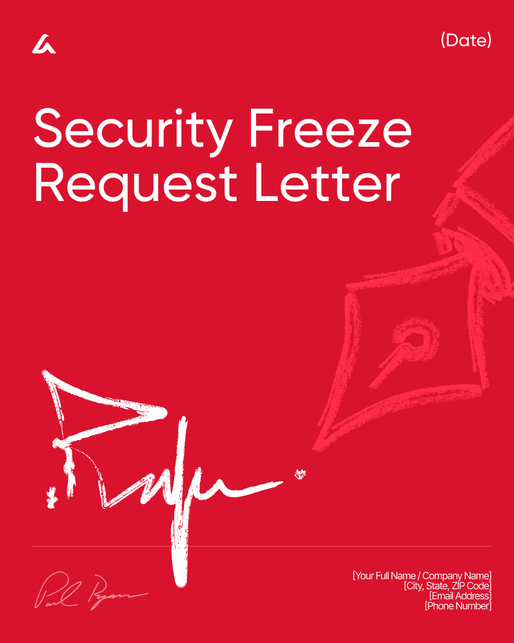 Security Freeze Request Letter