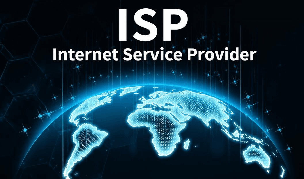 Internet service provider illustration