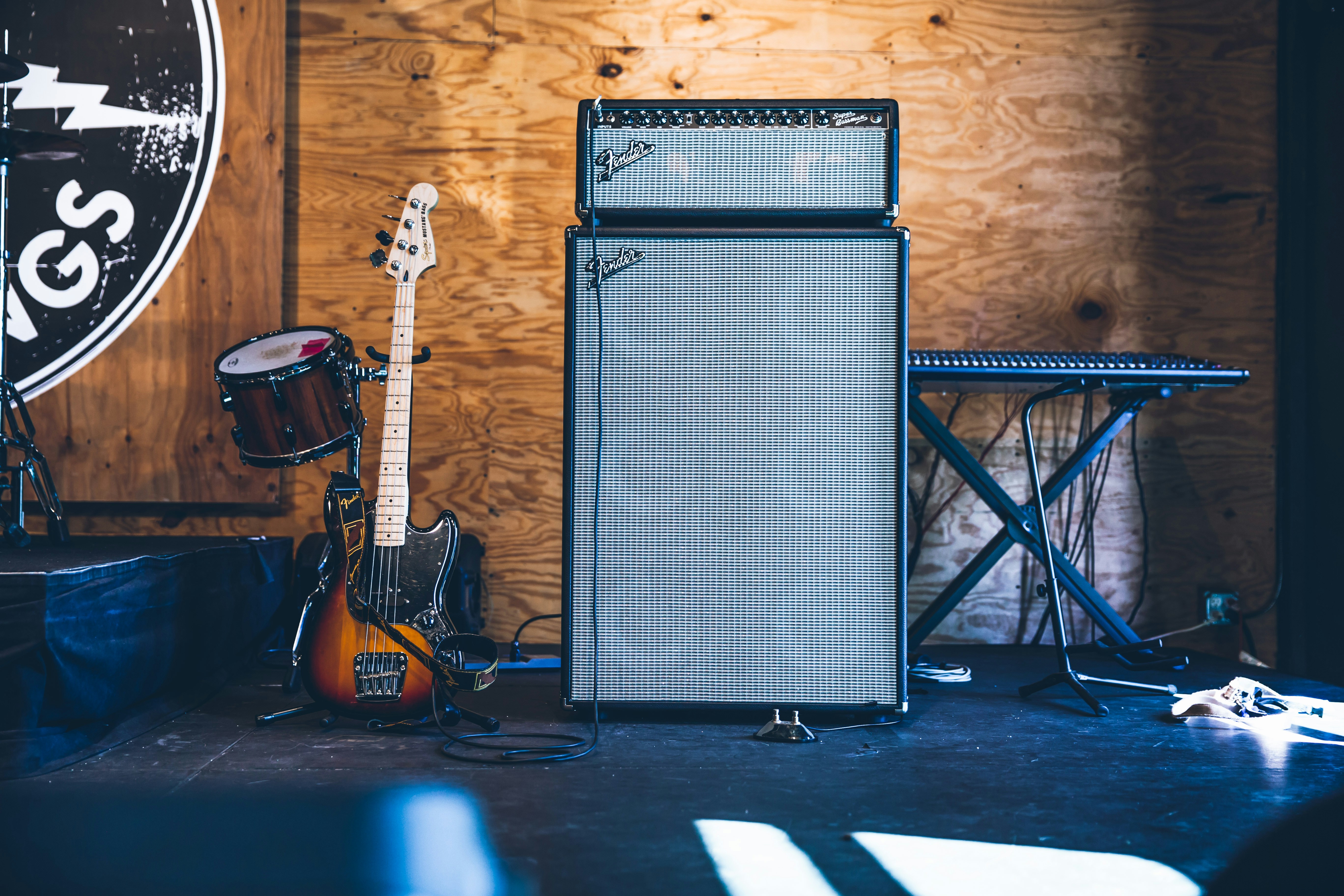 music speaker box and studio