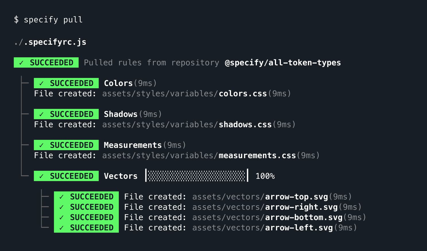 Specify Pull Command