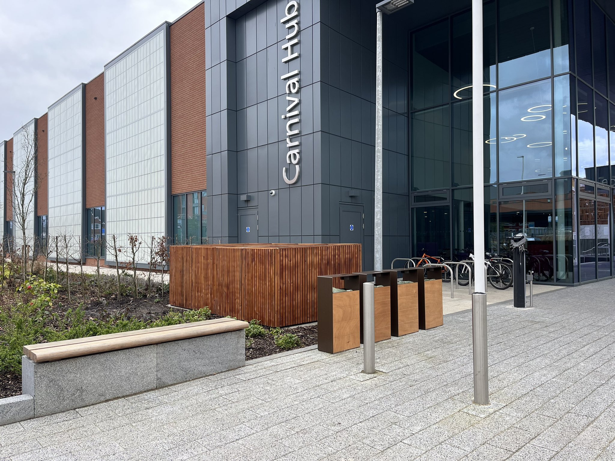 Les casiers à vélos extérieurs de Spokesafe à Wokingham