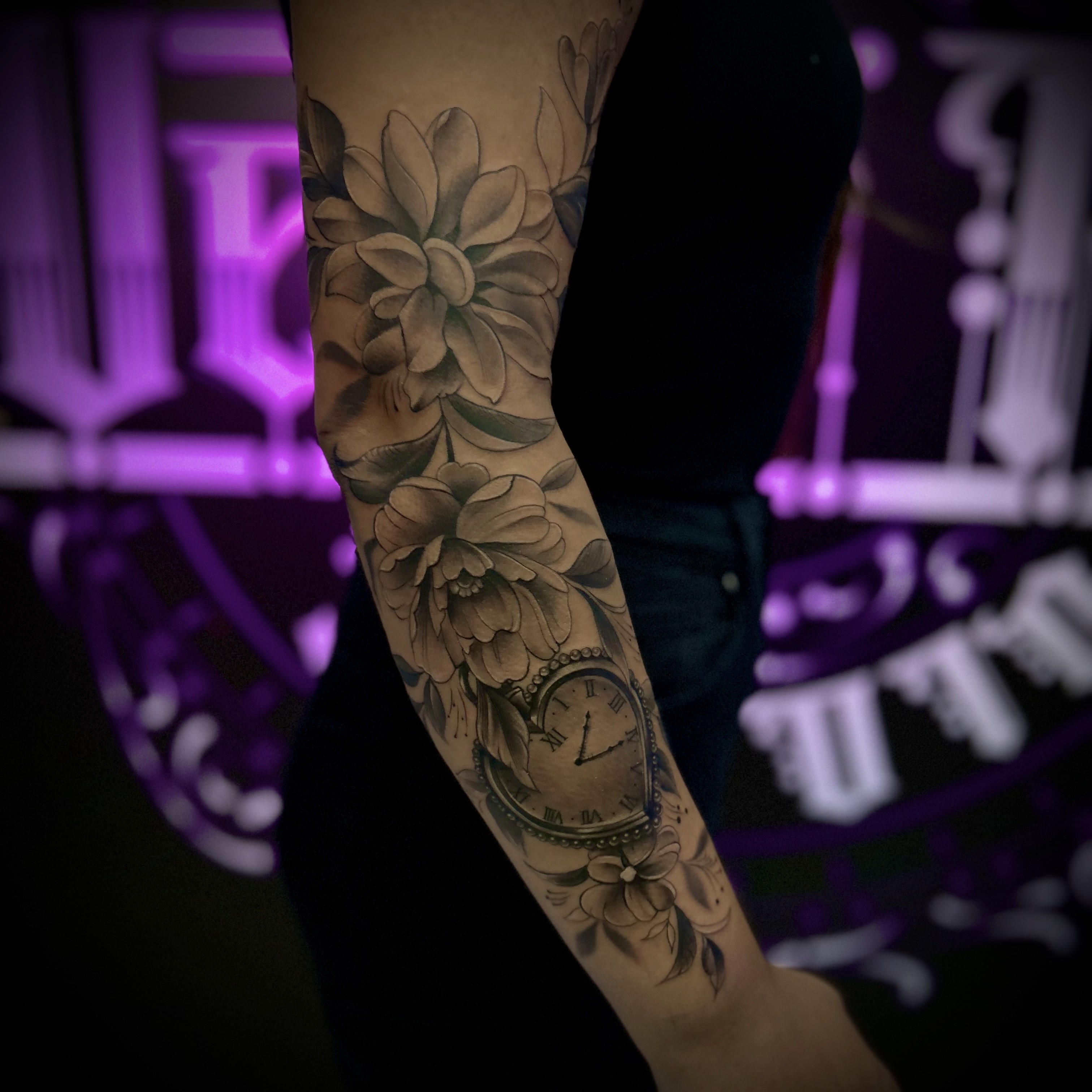 tatuaże kwiatiowe szczecin