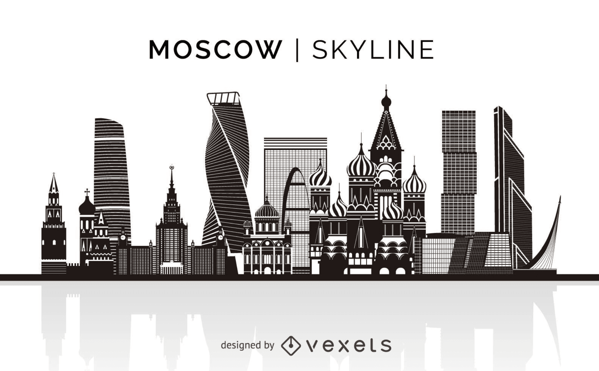 moscow silhouette