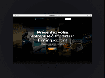 Adimage production Website