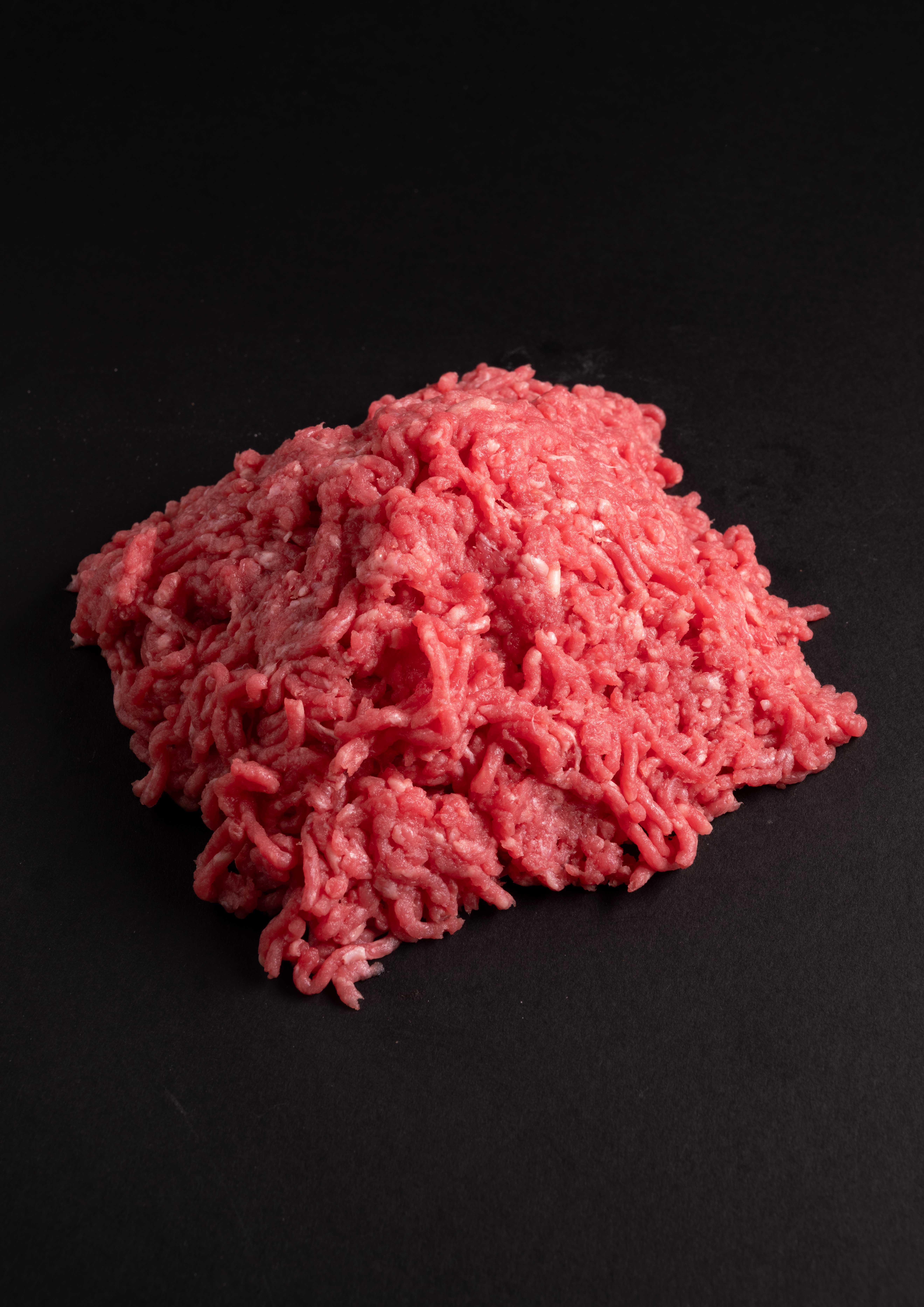 Photo of a pyramid of mince meat