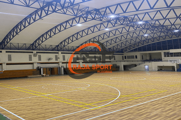 Lantai Lapangan Basket Vinyl