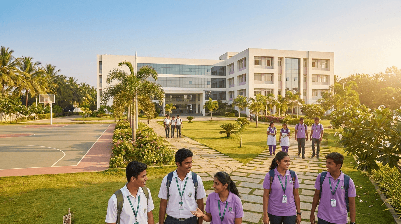 The modern NCFE school campus