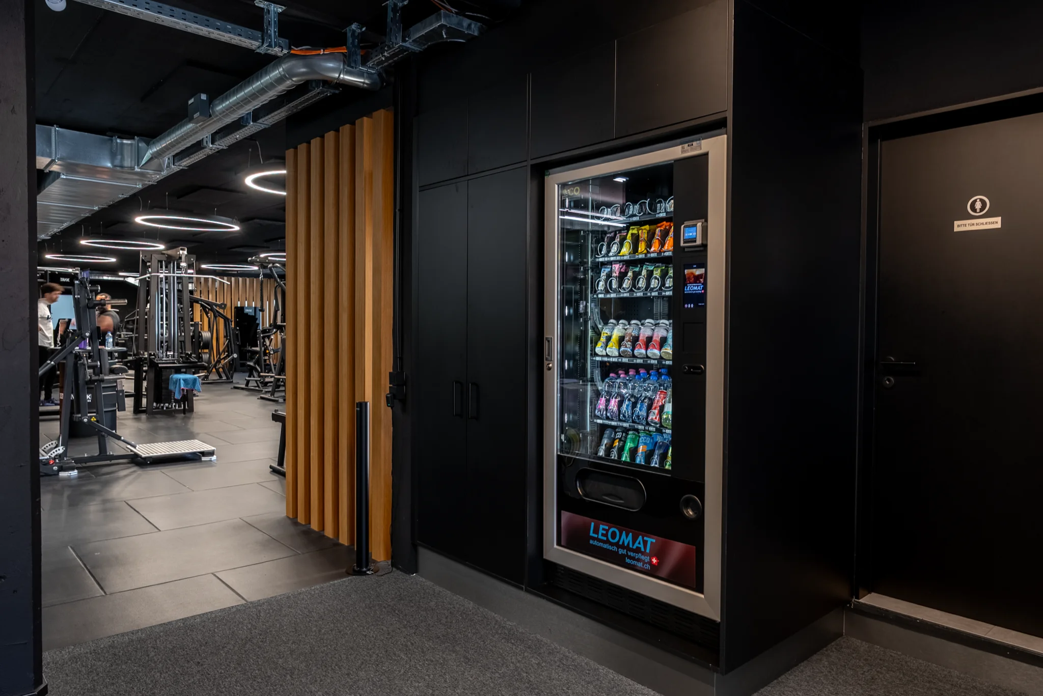 Kraftwerk Fitness Heerbrugg Eingangsbereich