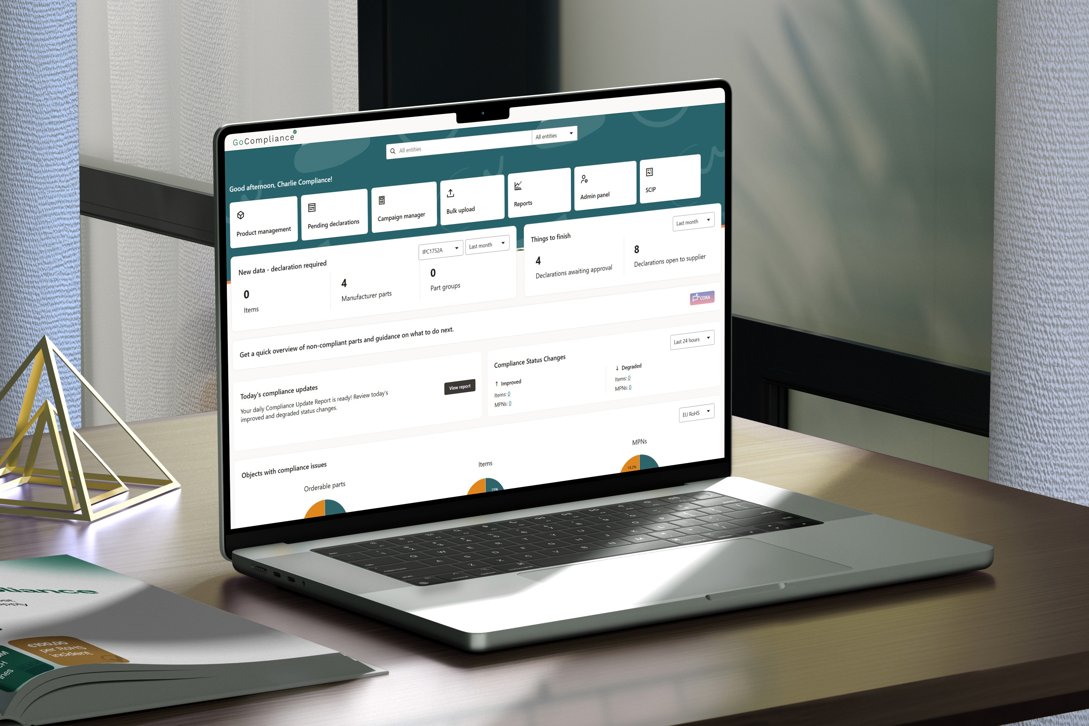 A mockup of Freelio's mobile app
