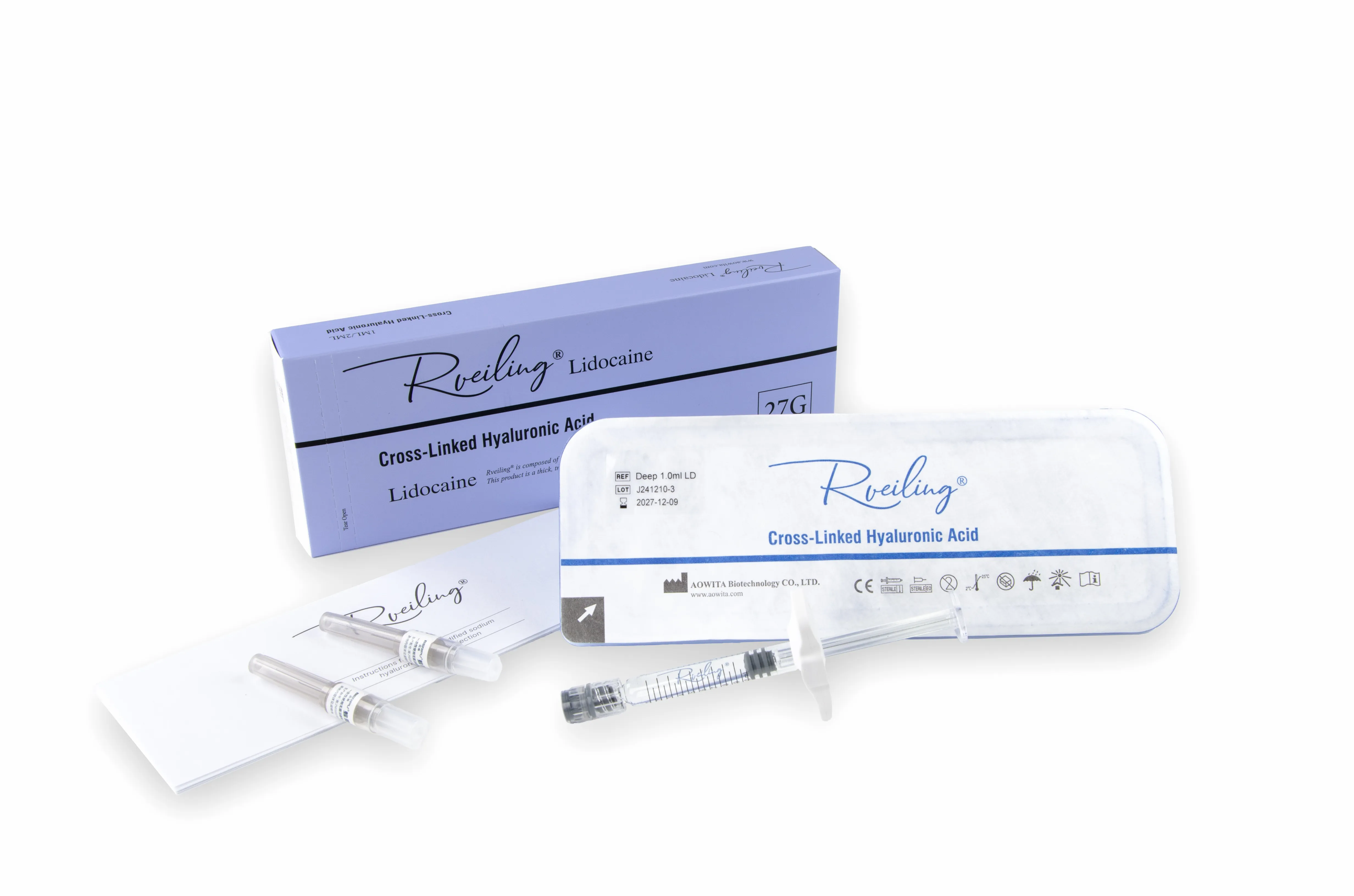 Sodium Hyaluronate Cross-linked Gel for Injection Manufacturer & Global Supplier Copy