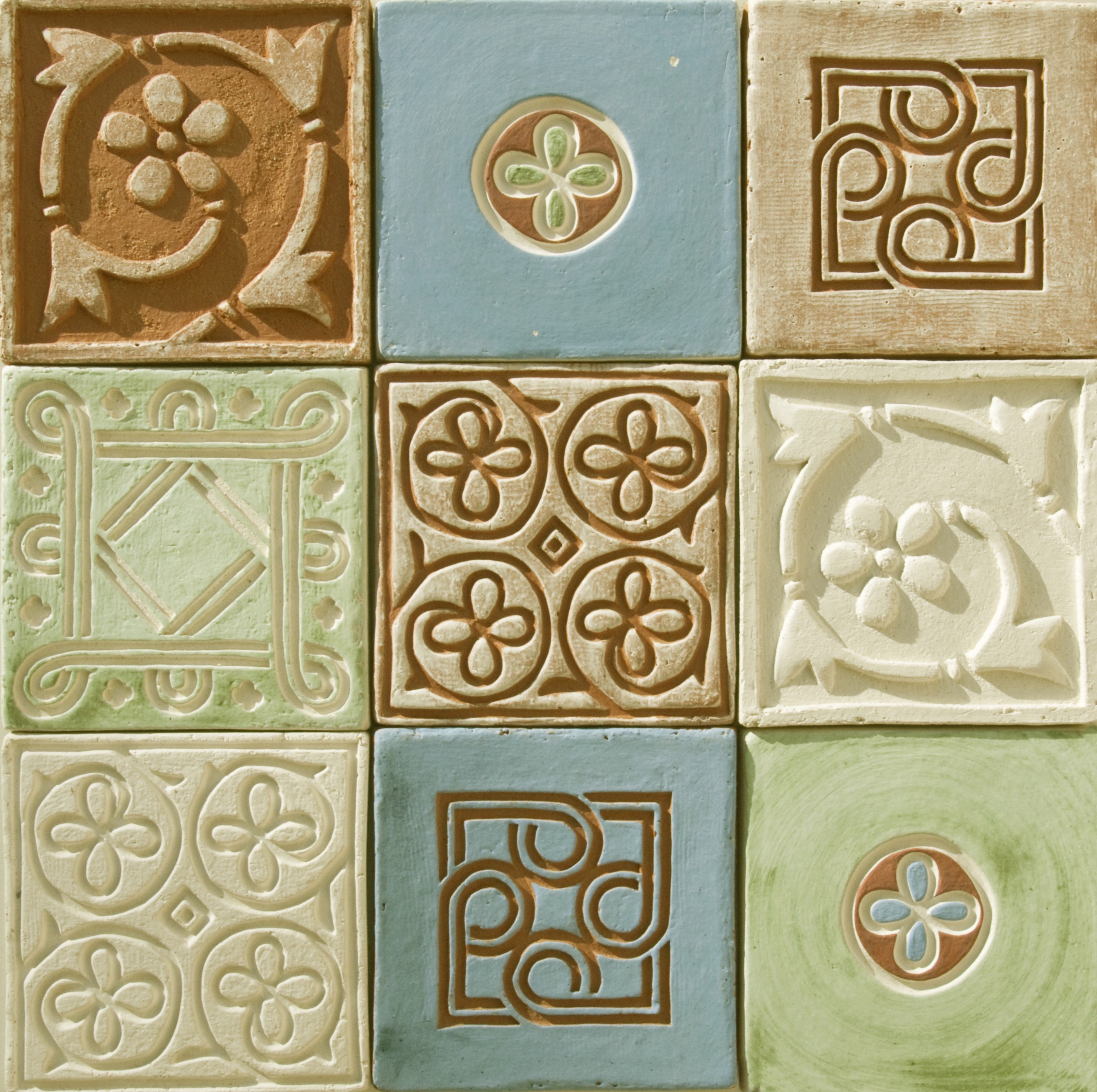 Carreaux en céramique par Fabienne Pesenti