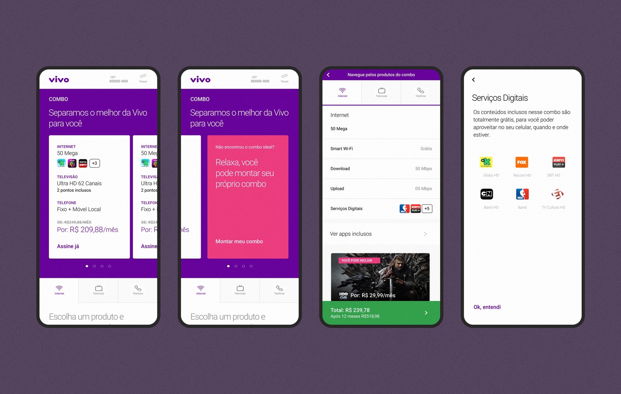 Modern buildings with geometric patterns against dark sky