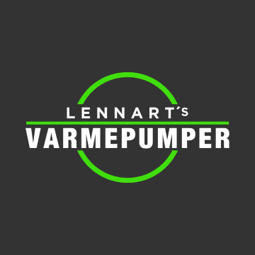 Logo for virksomheden Lennart’s Varmepumper