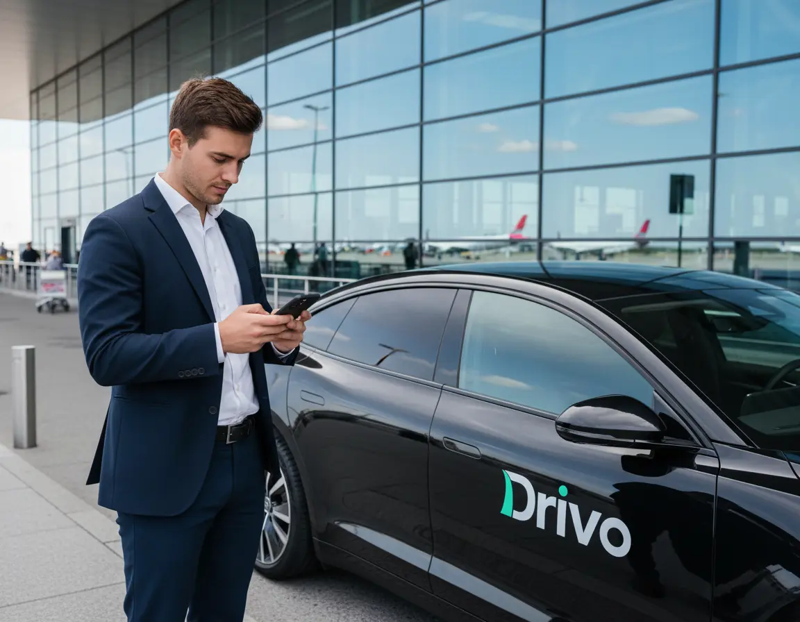 High-rise office building with sustainable design features