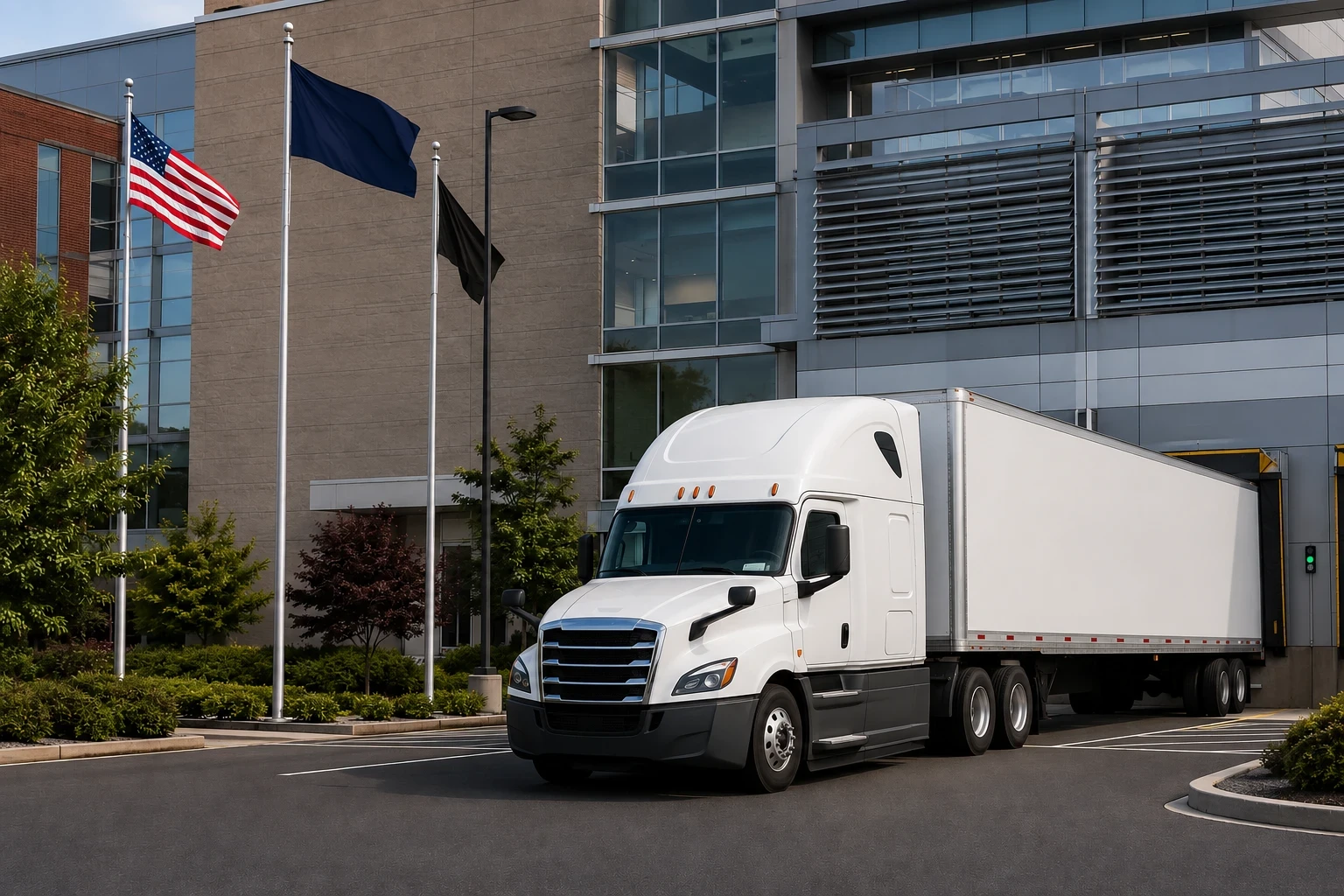 Mustang final mile freight in Philadelphia