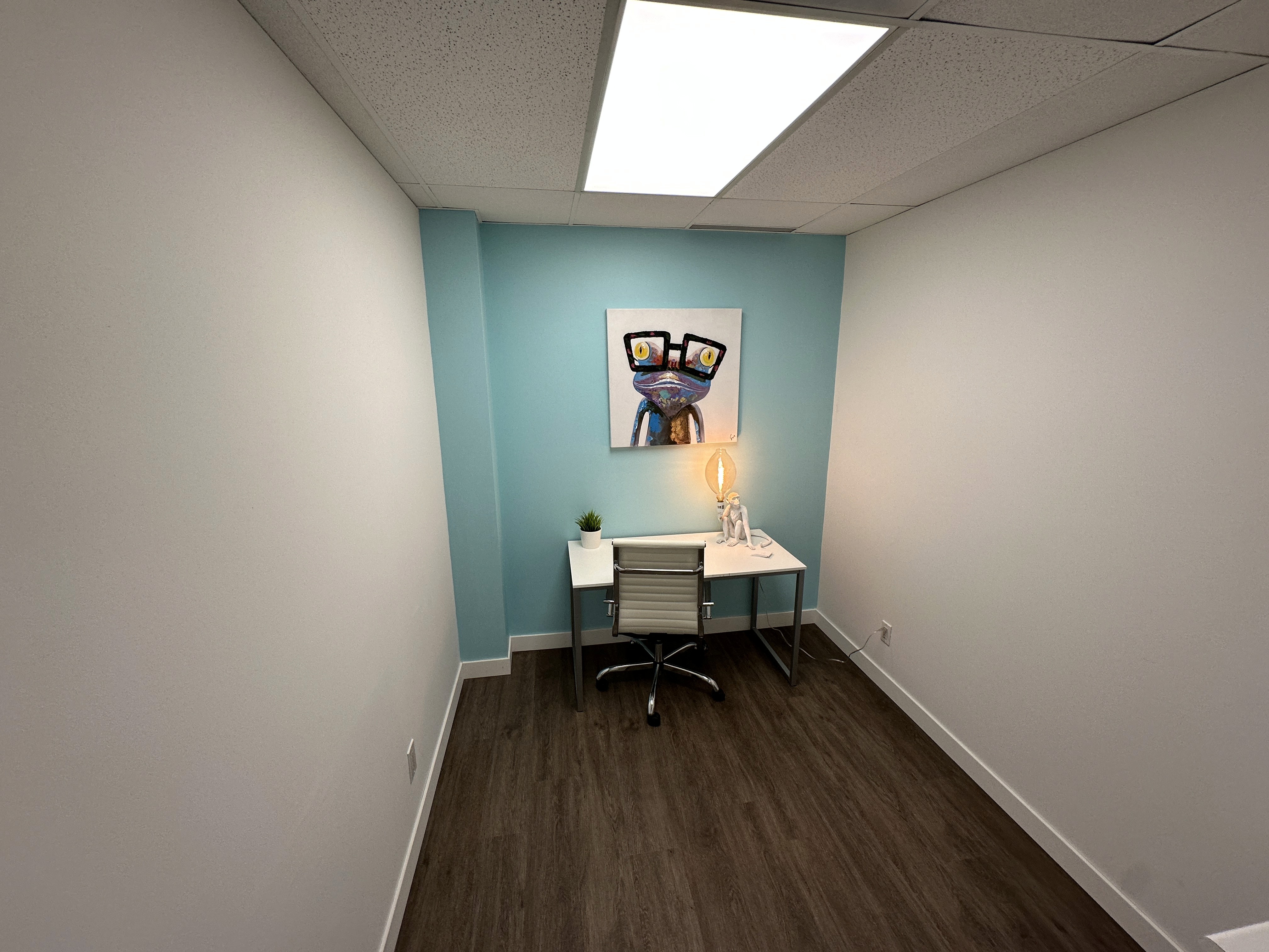 yellow and white abstract painting