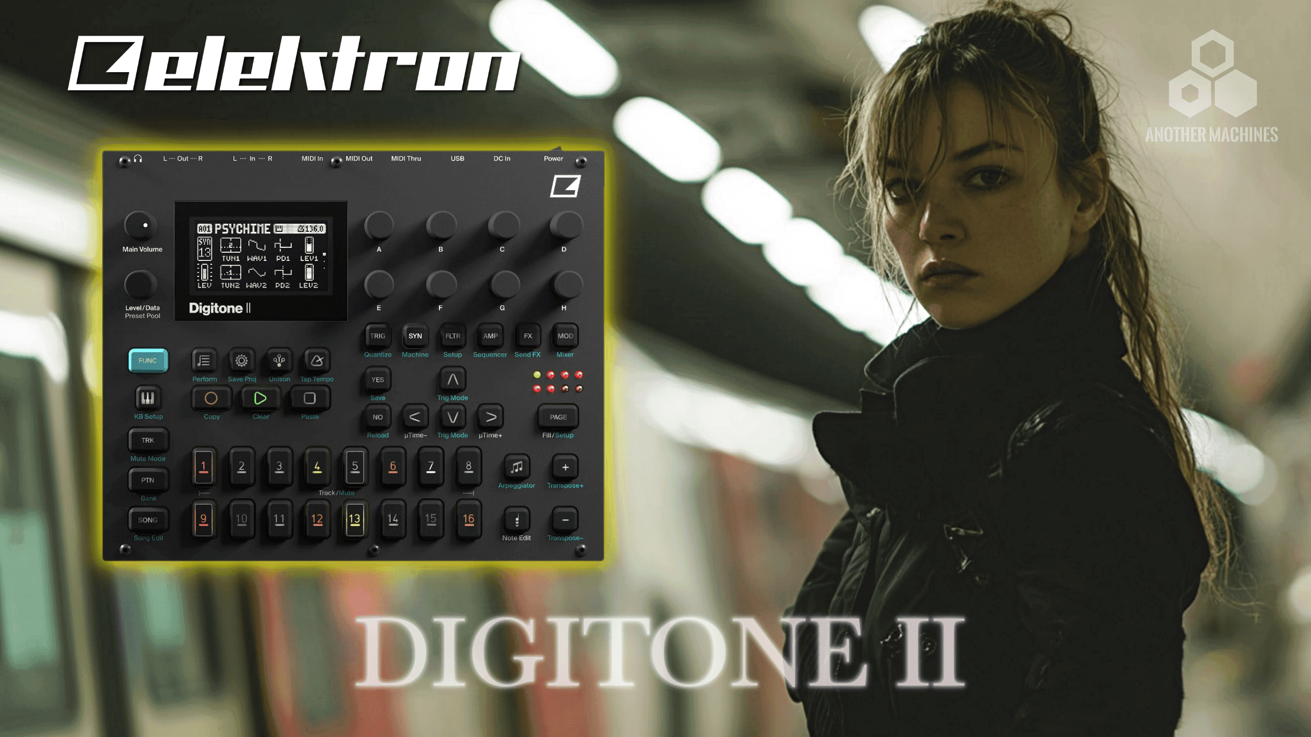 ELEKTRON DIGITONE 2 TECHNO PROJECT
