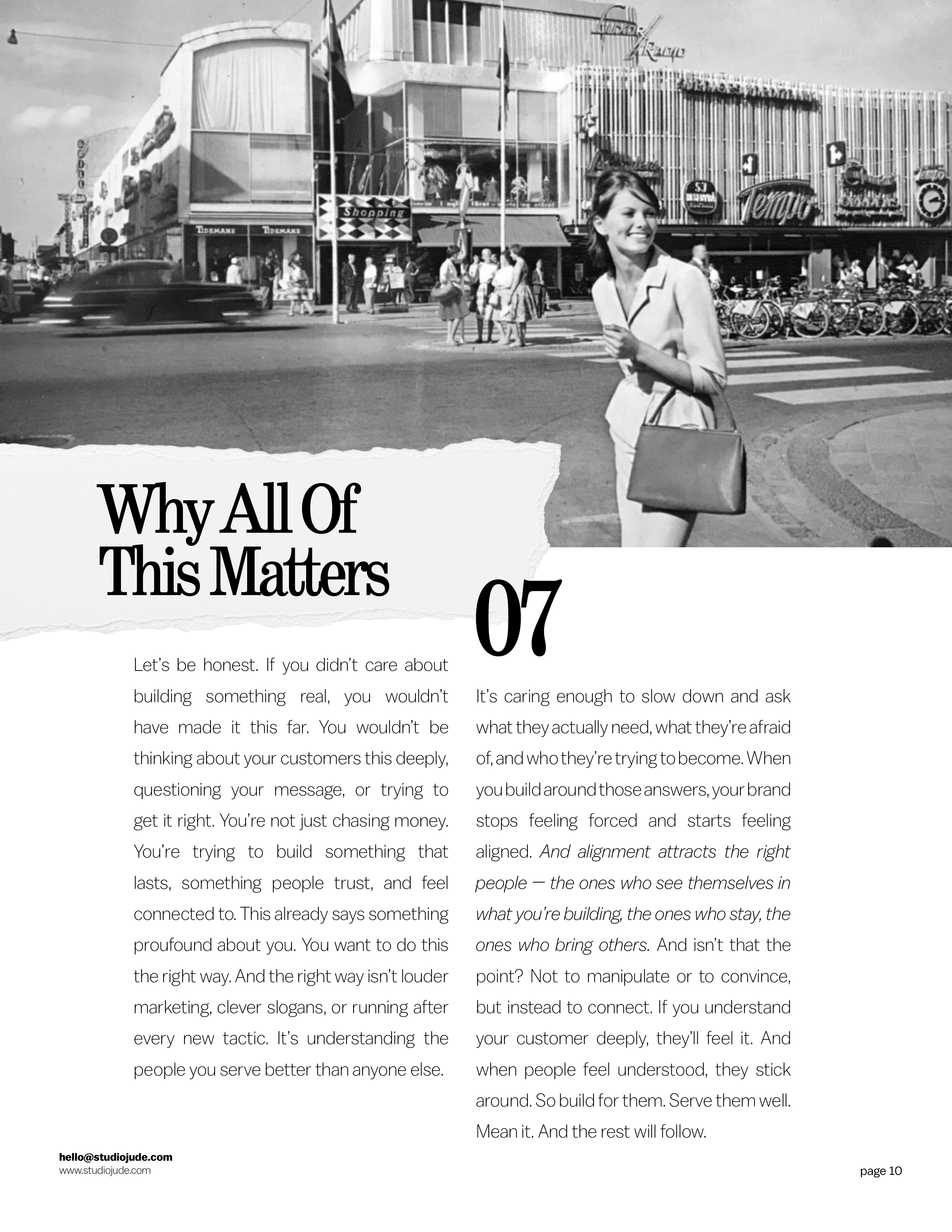 brand strategy marketing playbook page 10
