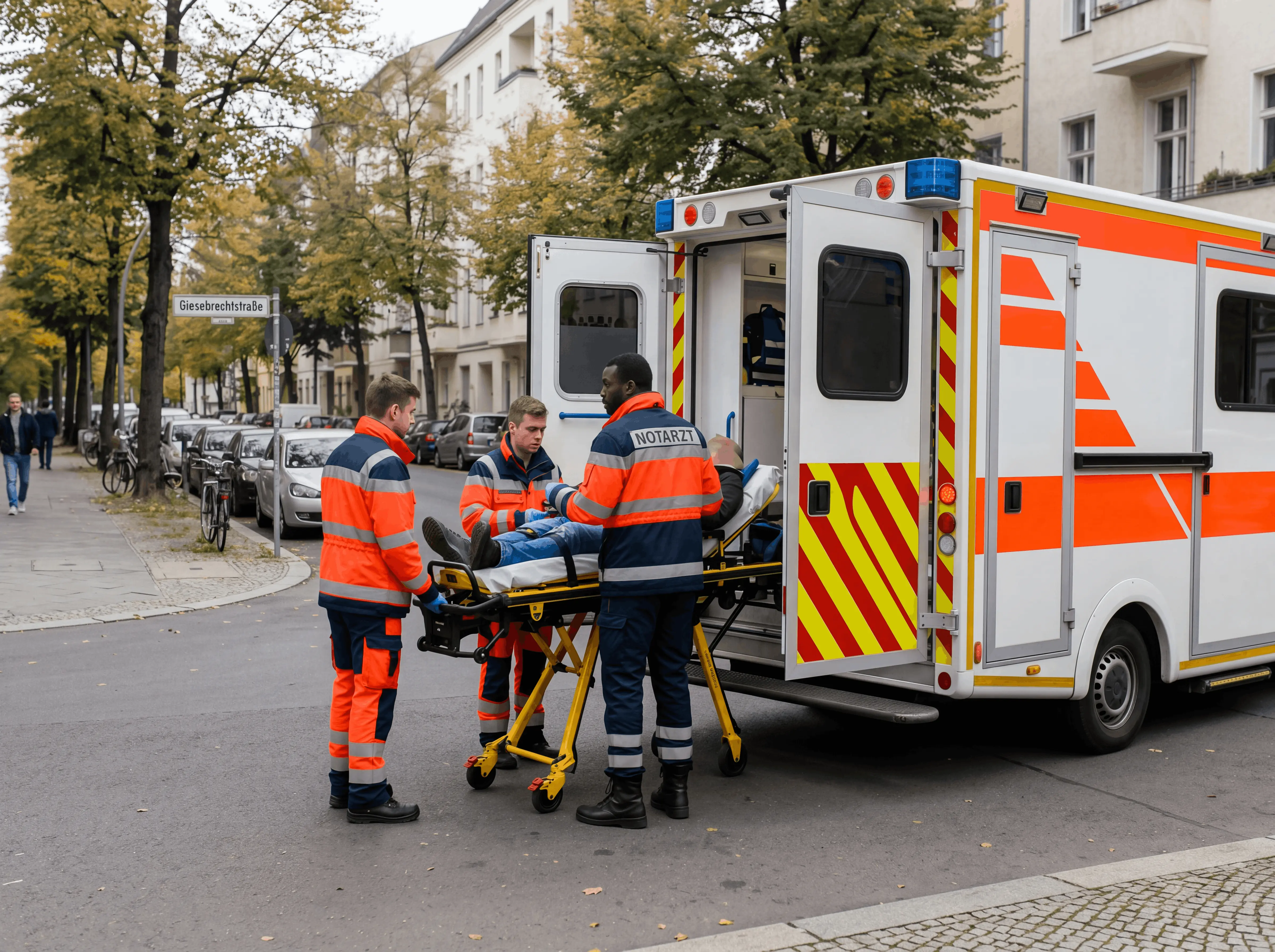 Foto aus einem Einsatz in Berlin