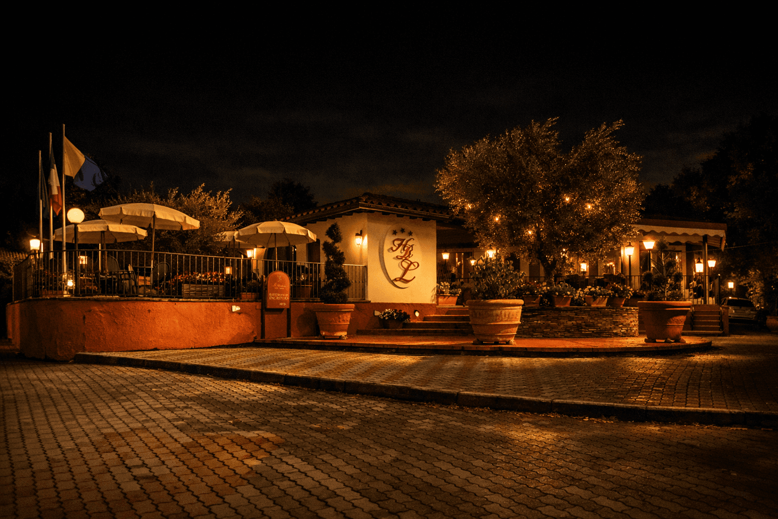 ingresso ristorante la lanterna