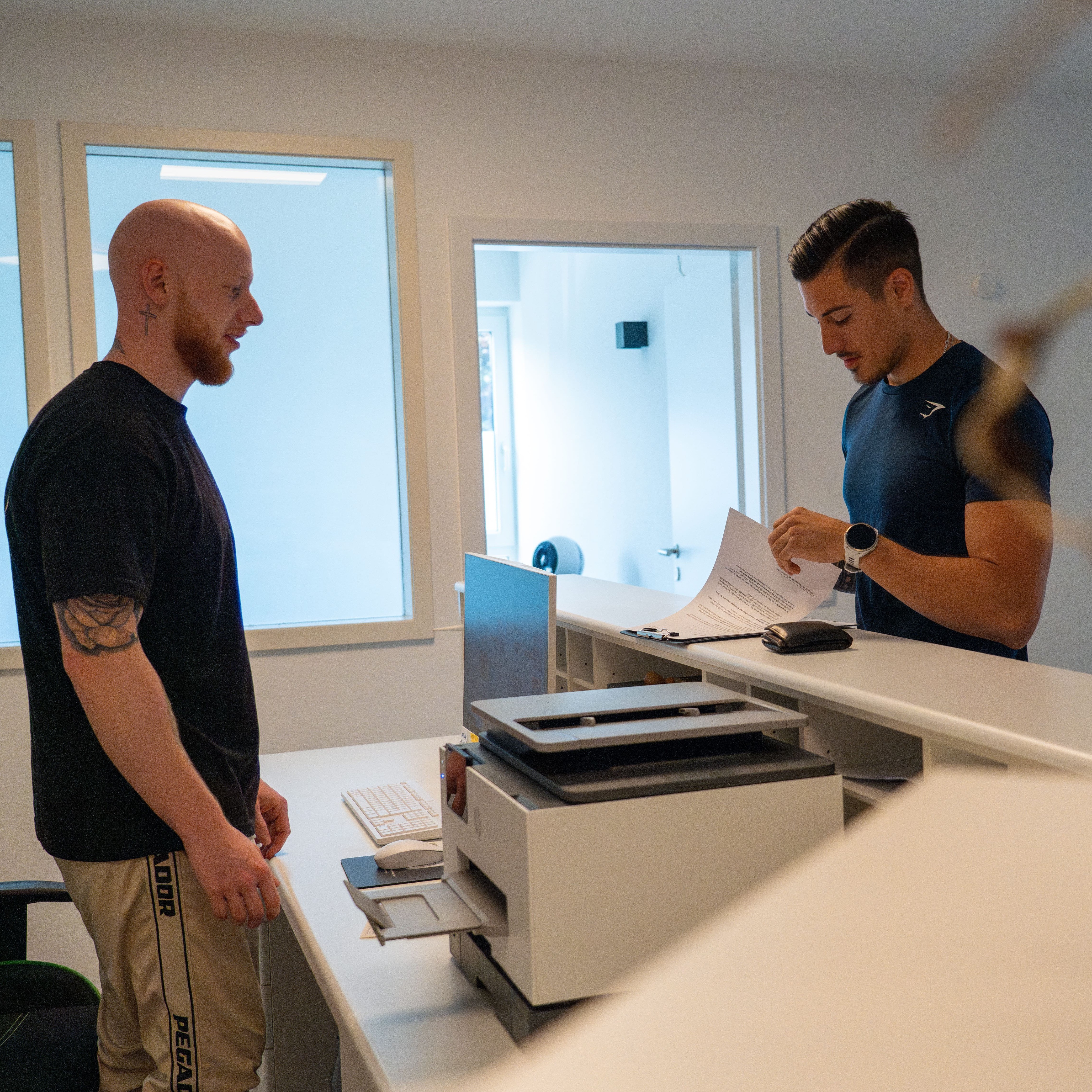 Anmeldung bei D&G Physiotherapie in Rheinbach