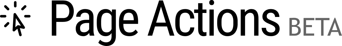 Page Actions Logo