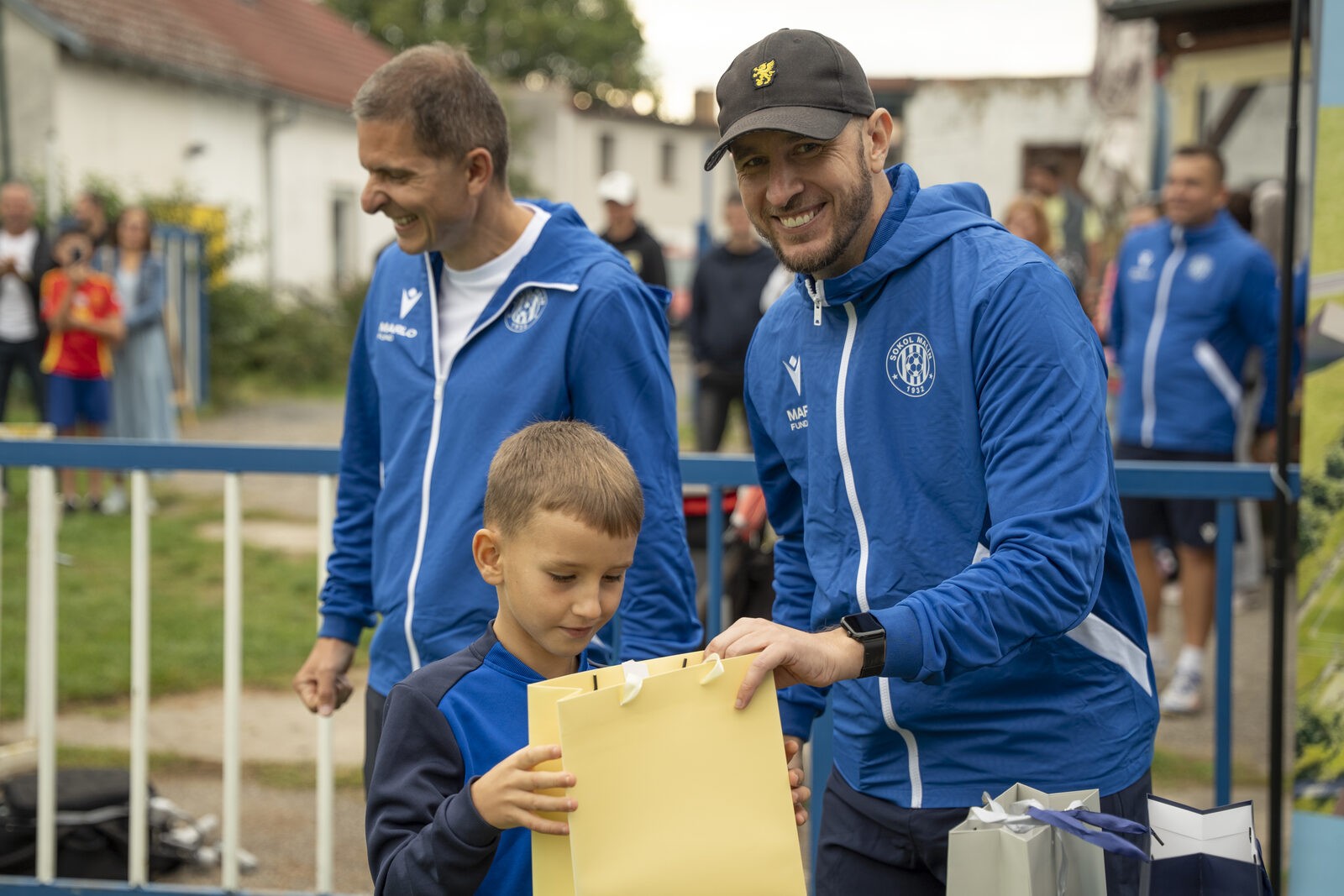 Předání dresů mladým hráčům TJ Sokol Malín