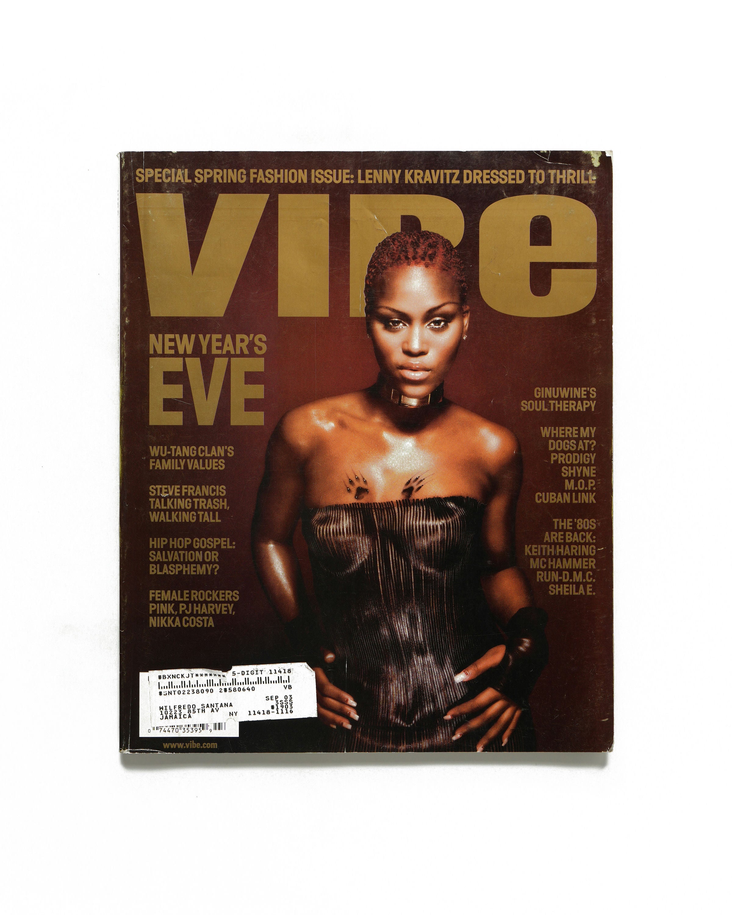VIBE - March 2001 - Front Cover