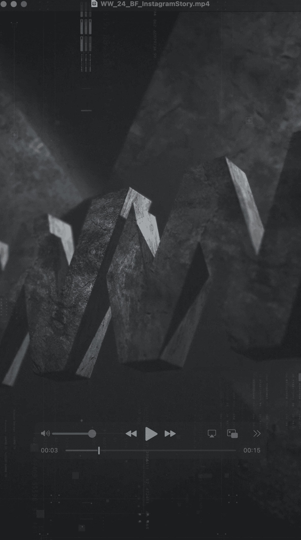 Black and white diagonal striped pattern creating geometric repetition