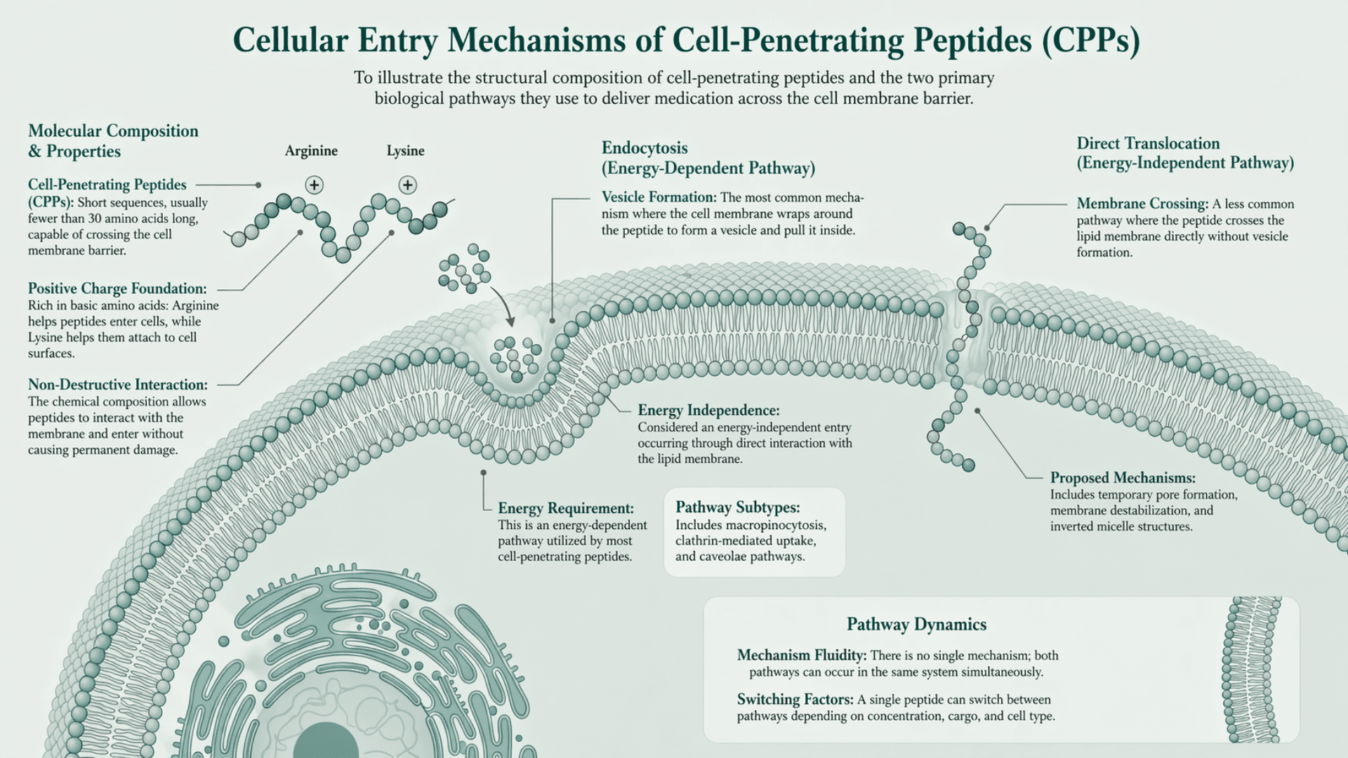 How Peptides are Used to Deliver Drugs into Cells